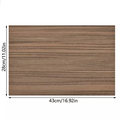 Dollhouse Miniature Simulation Brown Solid Wood Bark Floor Model DIY Accessor_>' • $13.56